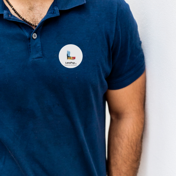 Personalized Magnetic Badge | Showcase Your Brand | Lenspop.in - Image 3