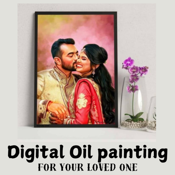 Digital Painting | Family Gift | Lenspop.in