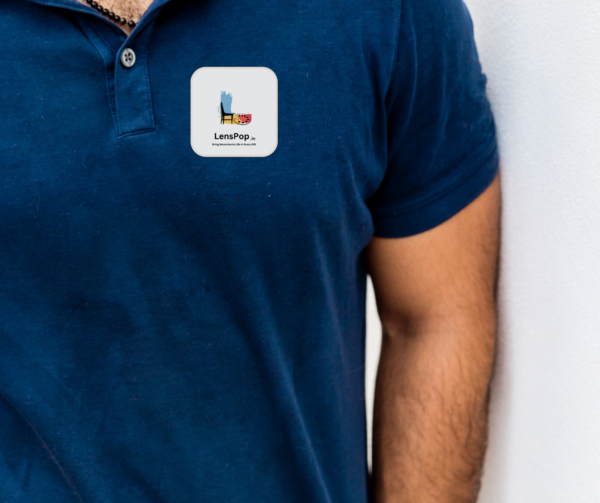 Personalized Magnetic Badge | Showcase Your Brand | Lenspop.in - Image 2