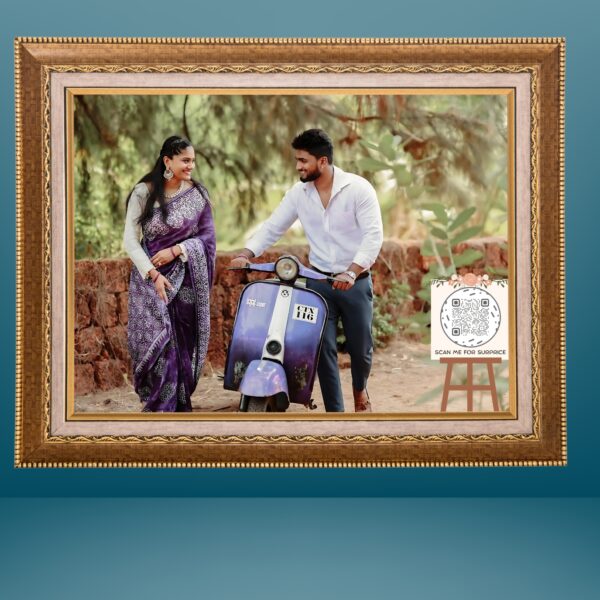 Scannable Photo Frame – Play Videos with Just a Scan | Perfect for Gifts & Memories